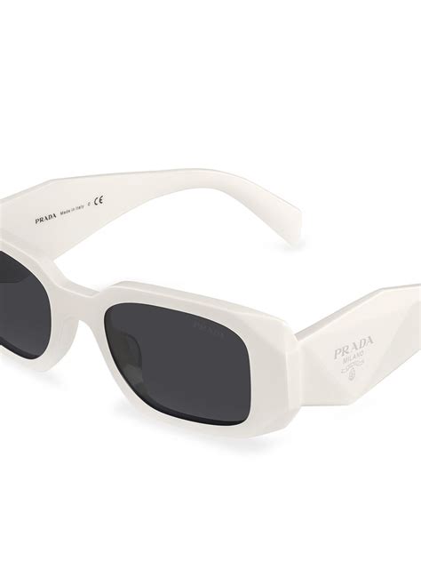 White Prada Sunglasses 